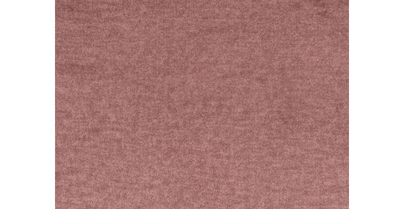 ECKSOFA in Samt Rosa  - Schwarz/Rosa, LIFESTYLE, Textil/Metall (191/250cm) - Carryhome