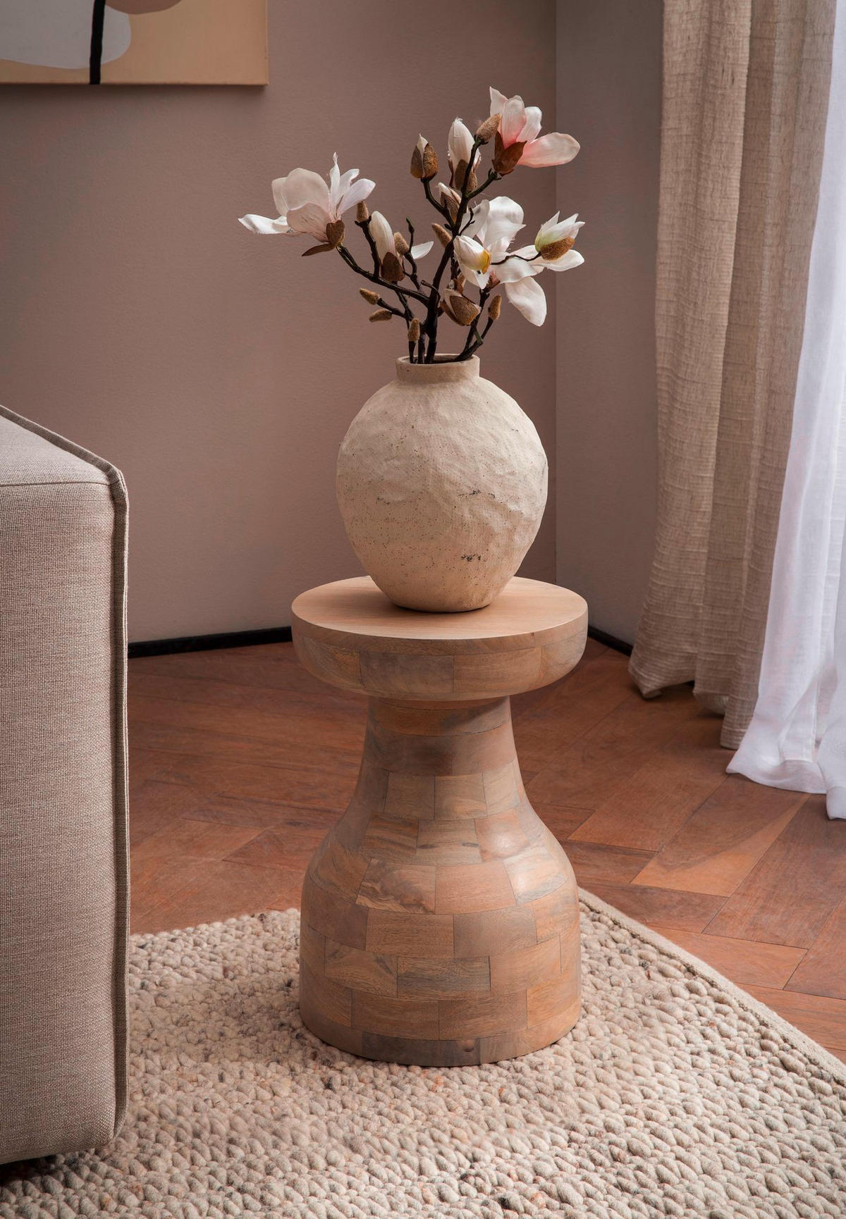 BEISTELLTISCH in Holz 30/30/42,5 cm  - Braun, Design, Holz (30/30/42,5cm) - Livetastic