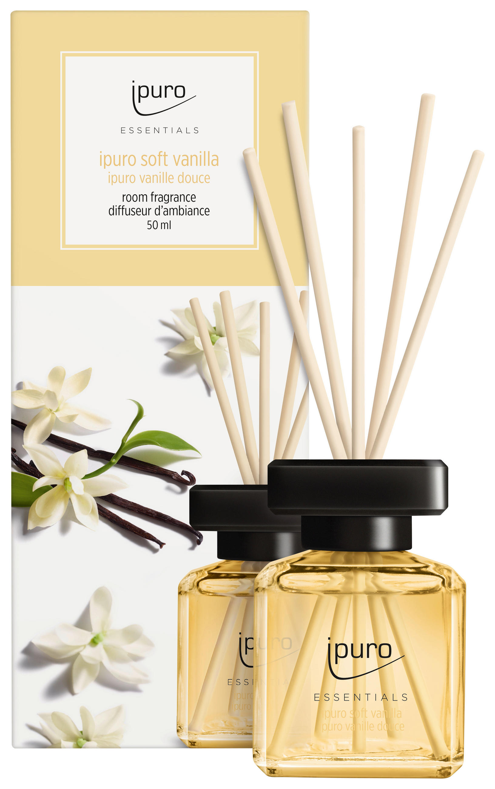 DIFUZOR DE AROME   - Basics, sticlă (50ml) - Ipuro