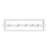 GARDEROBA ZIDNA   bijela  metal  - bijela, Basics, metal (53/15/6cm) - Umbra