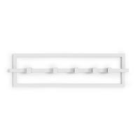 GARDEROBA ZIDNA   bijela  metal  - bijela, Basics, metal (53/15/6cm) - Umbra