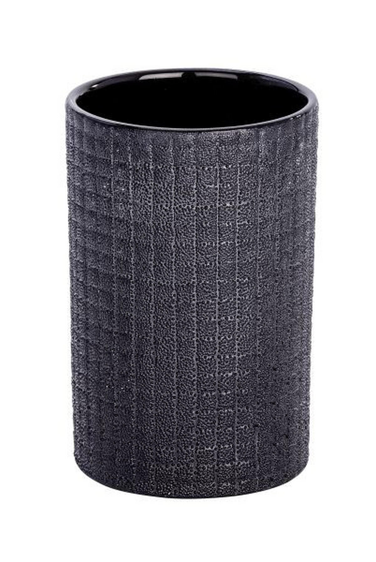 TANDBORSTGLAS keramik  - antracit, Basics, keramik (7,5/11,2cm)