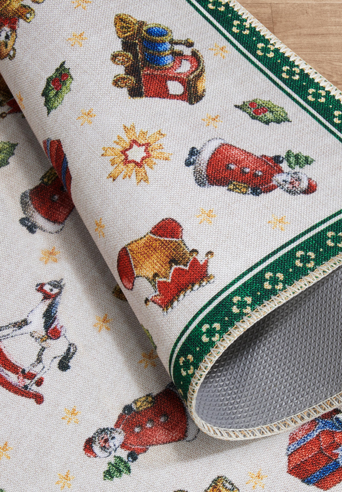 FLACHWEBETEPPICH 50/80 cm Toy's Delight Multicolor, Dunkelgrün  - Dunkelgrün/Multicolor, Design, Kunststoff/Textil (50/80cm) - Villeroy & Boch
