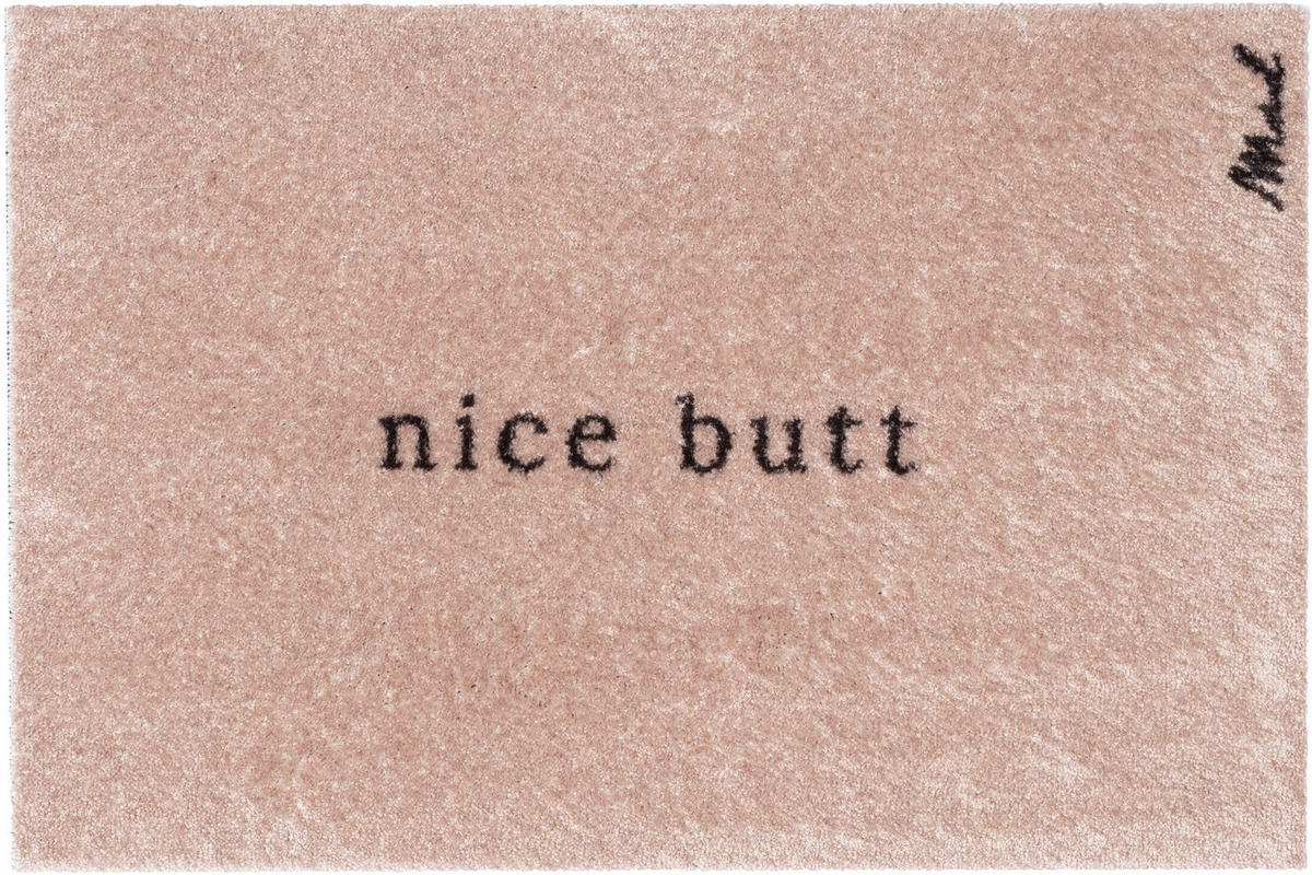 FUßMATTE  50/75 cm  Creme  - Creme, Trend, Kunststoff (50/75cm) - madaboutmats