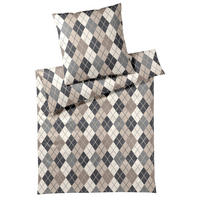 BETTWÄSCHE Flanell 135/200 cm  - Dunkelgrau, KONVENTIONELL, Textil (135/200cm) - Joop!