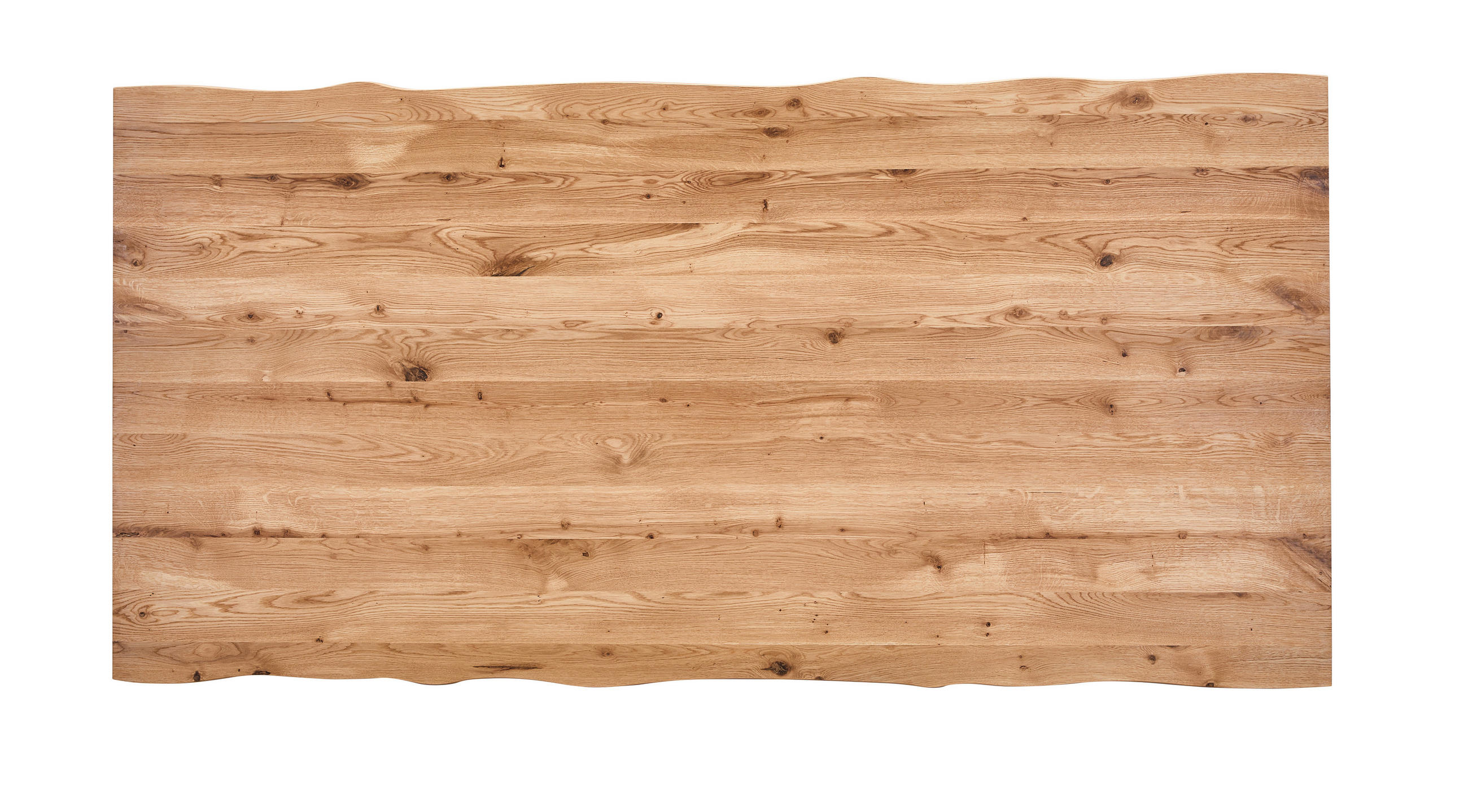 TISCHPLATTE in Holz 200/100/6 cm  - Eichefarben, Natur, Holz (200/100/6cm) - Valdera