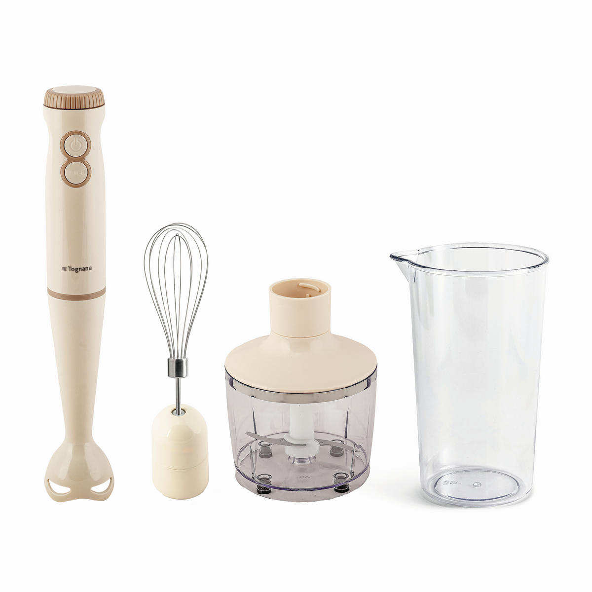 ŠTAPNI MIKSER Iridea Champagne  - boje šampanjca, Basics, metal/plastika (13.5/23.5/24.5cm) - Tognana