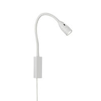 WANDLEUCHTE - Weiss, Basics, Metall (35/4/61cm) - Fischer & Honsel