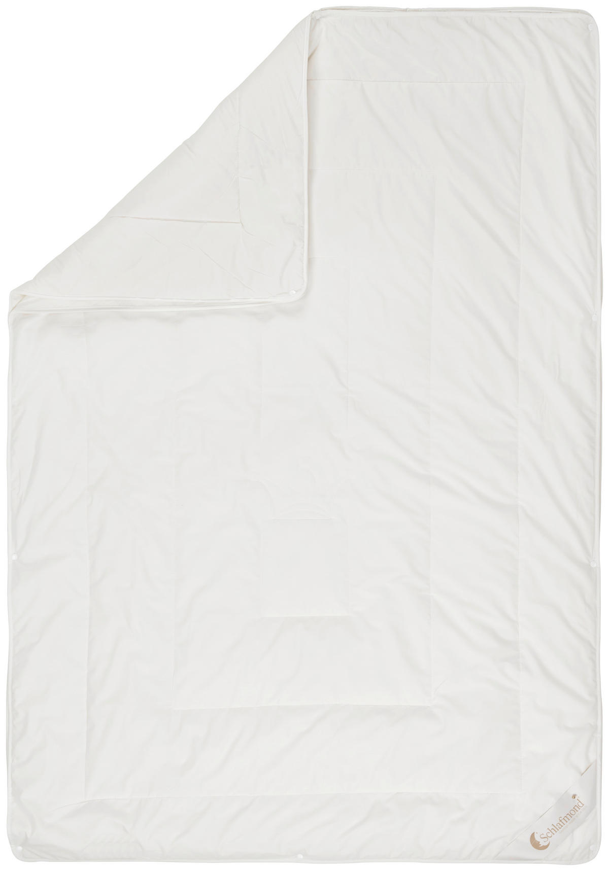 GANZJAHRESDECKE DUETT 140/200 cm  - Champagner, Basics, Naturmaterialien/Textil (140/200cm) - Schlafmond