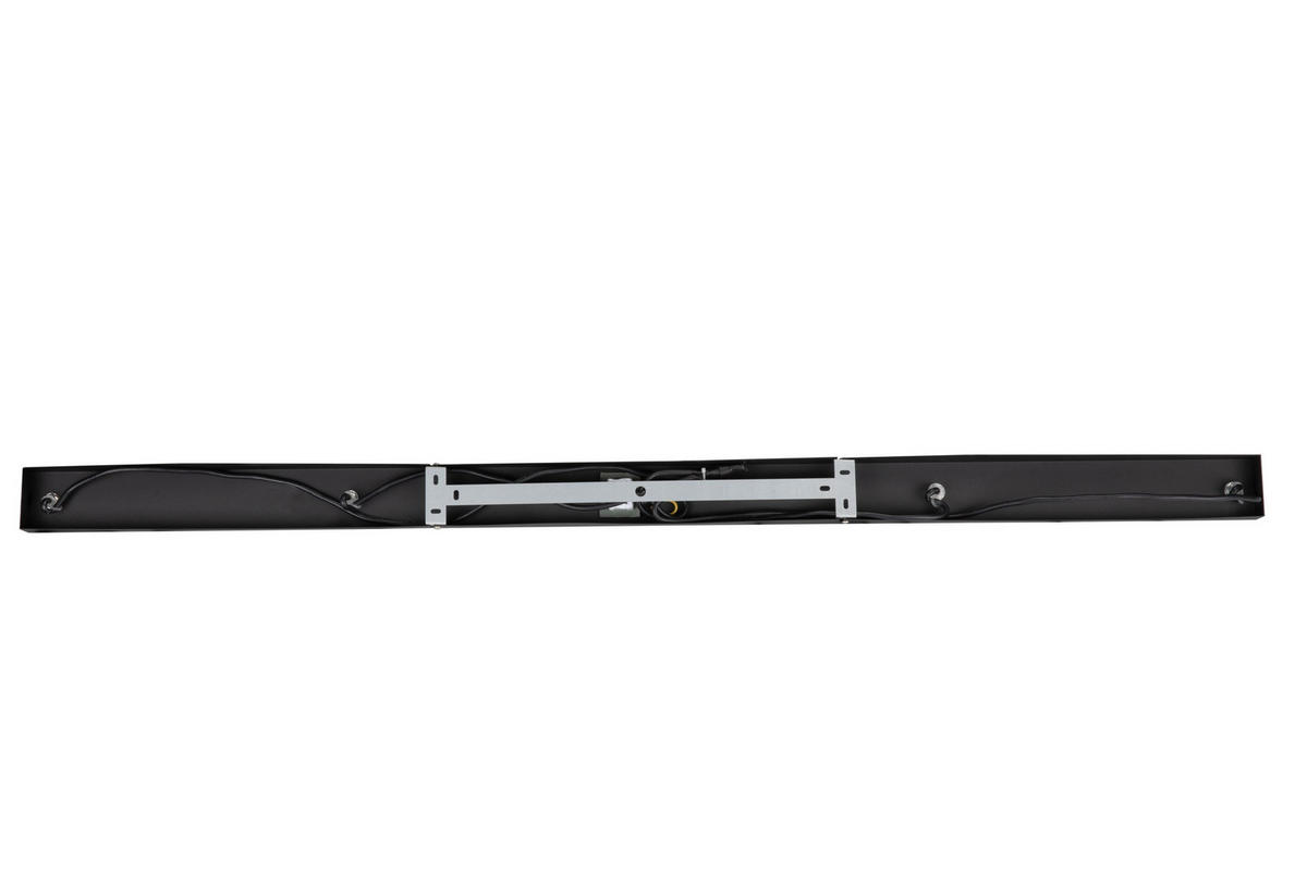 FÜGGŐLÁMPA 120/6/140 cm  - fekete, Basics, fém (120/6/140cm) - Novel