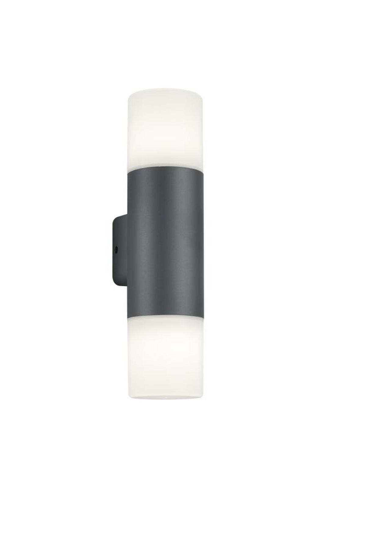 VÄGGLAMPA FÖR UTOMHUS 8,5/33 cm   - vit/antracit, Basics, metall/plast (8,5/33cm) - Trio Leuchten