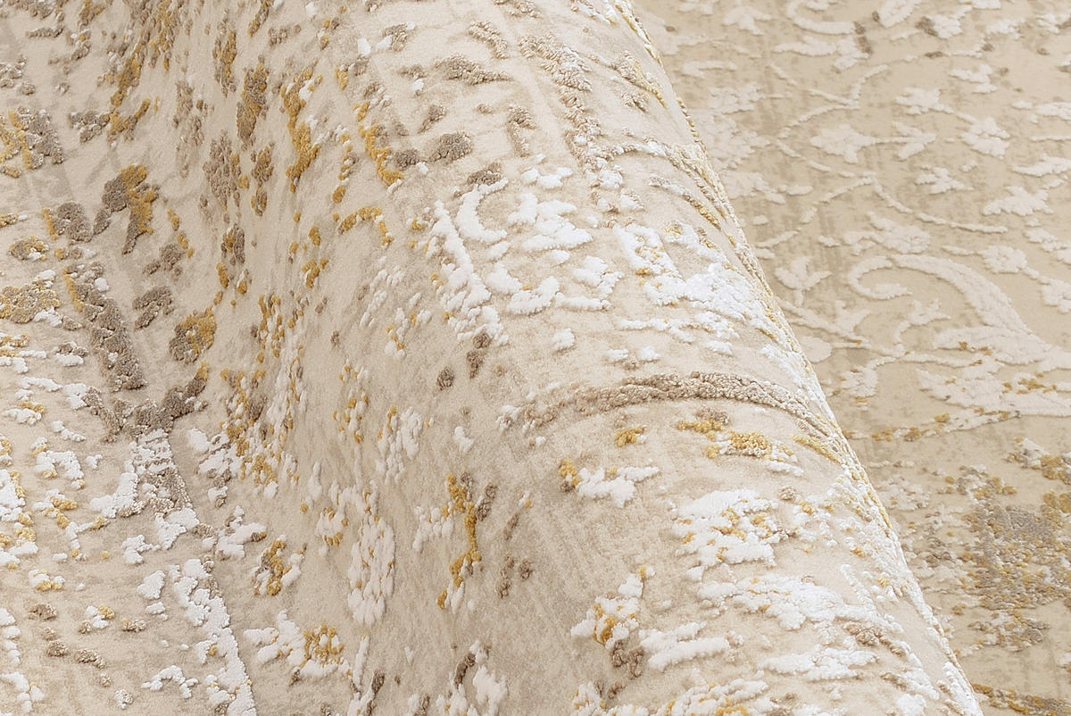 VINTAGE-TEPPICH 120/180 cm Elba Gelb  - Gelb, Design, Textil (120/180cm) - Dieter Knoll