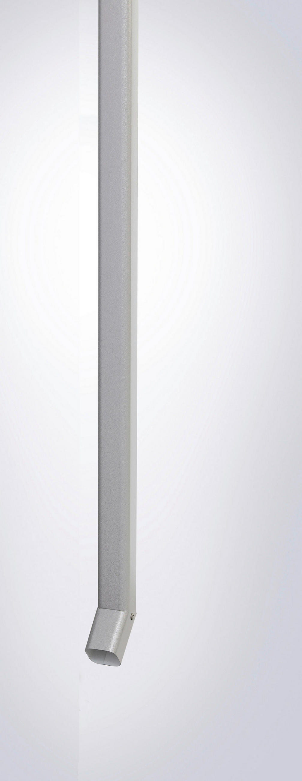REGENFALLROHR - Silberfarben, Design, Metall (4/170/4cm) - Biohort