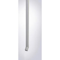 REGENFALLROHR - Silberfarben, Design, Metall (4/170/4cm) - Biohort