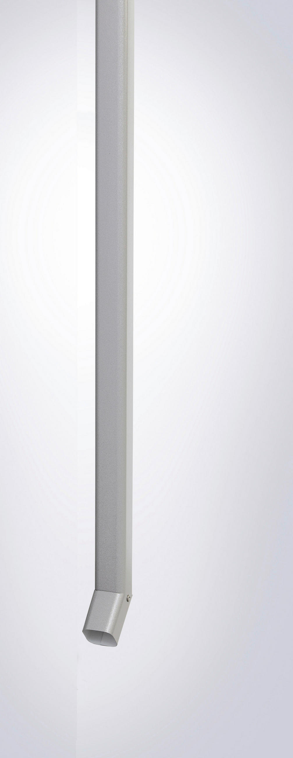 REGENFALLROHR - Silberfarben, Design, Metall (4/170/4cm) - Biohort