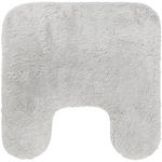 BADEMATTE Silberfarben 50/50 cm  - Silberfarben, KONVENTIONELL, Textil (50/50cm) - Esposa