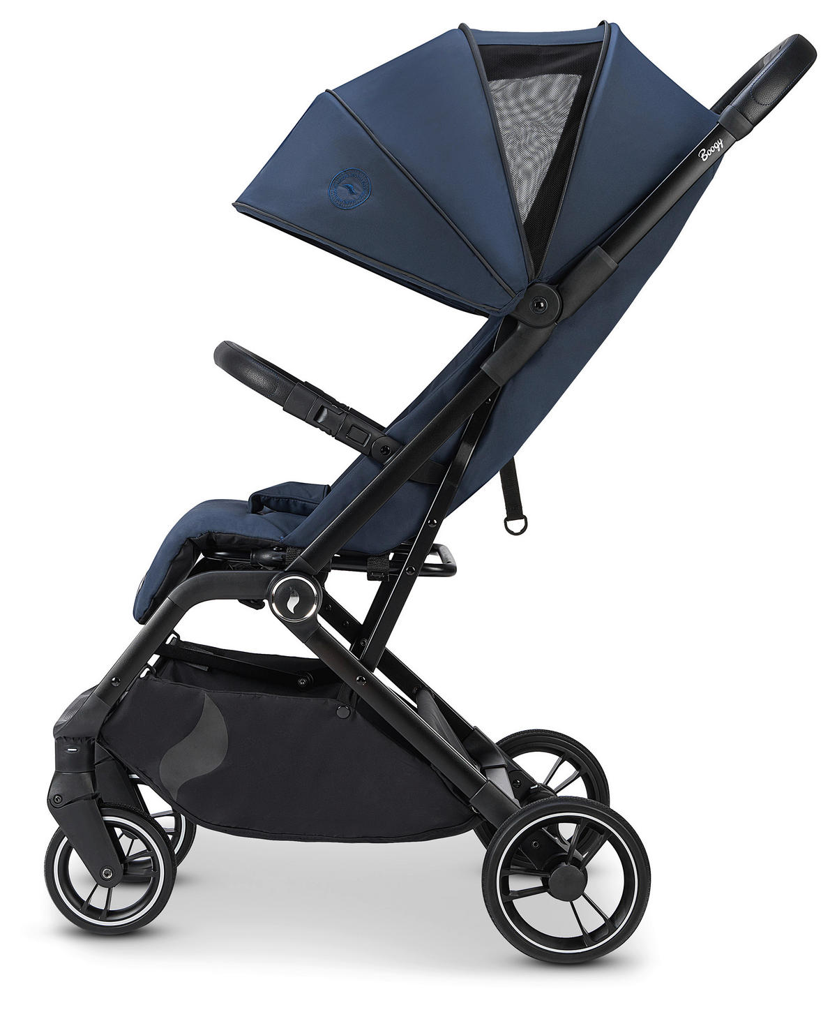 BUGGY Boogy 2 Cobalt  - Schwarz/Dunkelblau, Basics, Textil/Metall (51/105/84,5cm) - Osann
