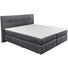BOXSPRINGBETT in Anthrazit - Anthrazit/Schwarz, Design, Kunststoff/Textil (180/200cm) - Carryhome BOXSPRINGBETT in Anthrazit - Anthrazit/Schwarz, Design, Kunststoff/Textil (180/200cm) - Carryhome