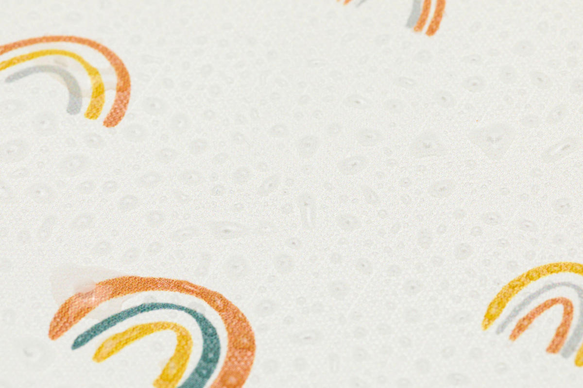 WICKELAUFLAGE - Beige/Multicolor, Basics, Kunststoff (66/50/8,5cm) - Fillikid