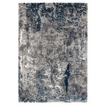 WEBTEPPICH Juwel Liray  - Petrol/Grau, Design, Textil (65/130cm) - Novel