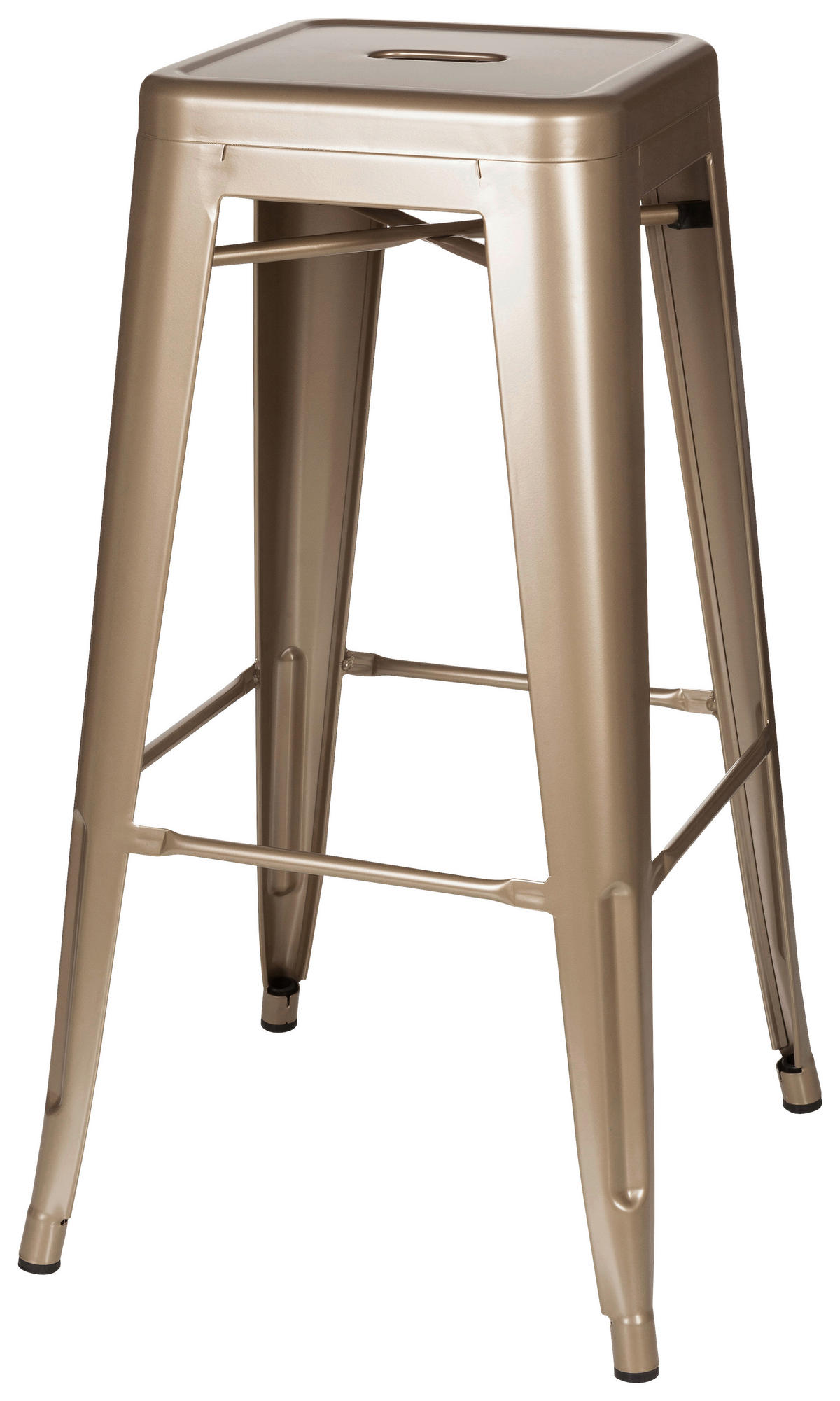 BARHOCKER in Champagner  - Champagner, Basics, Metall (44/77/44cm) - MID.YOU