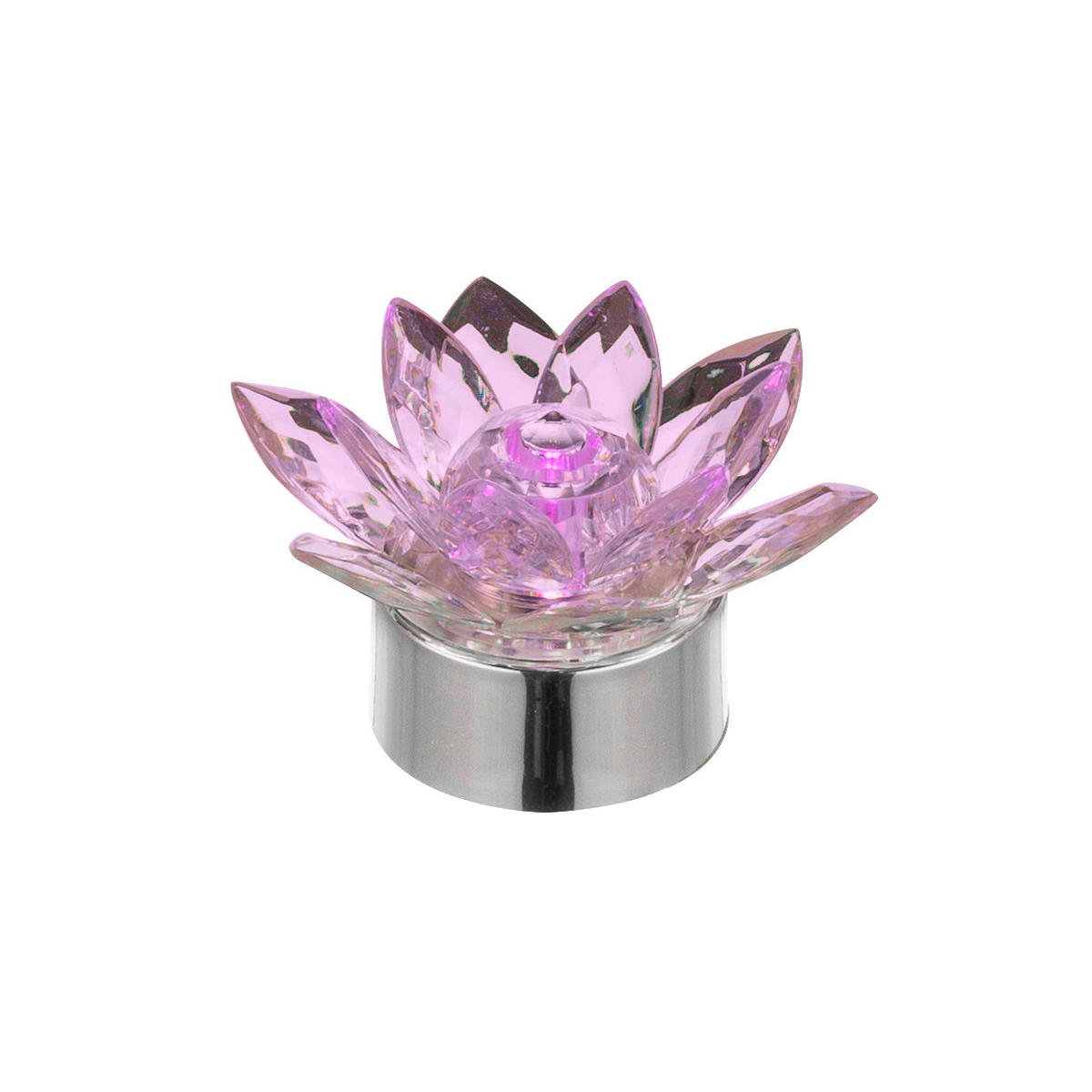 LED-BORDSLAMPA 9/4,2 cm   - klar/lila, Basics, plast (9/4,2cm)