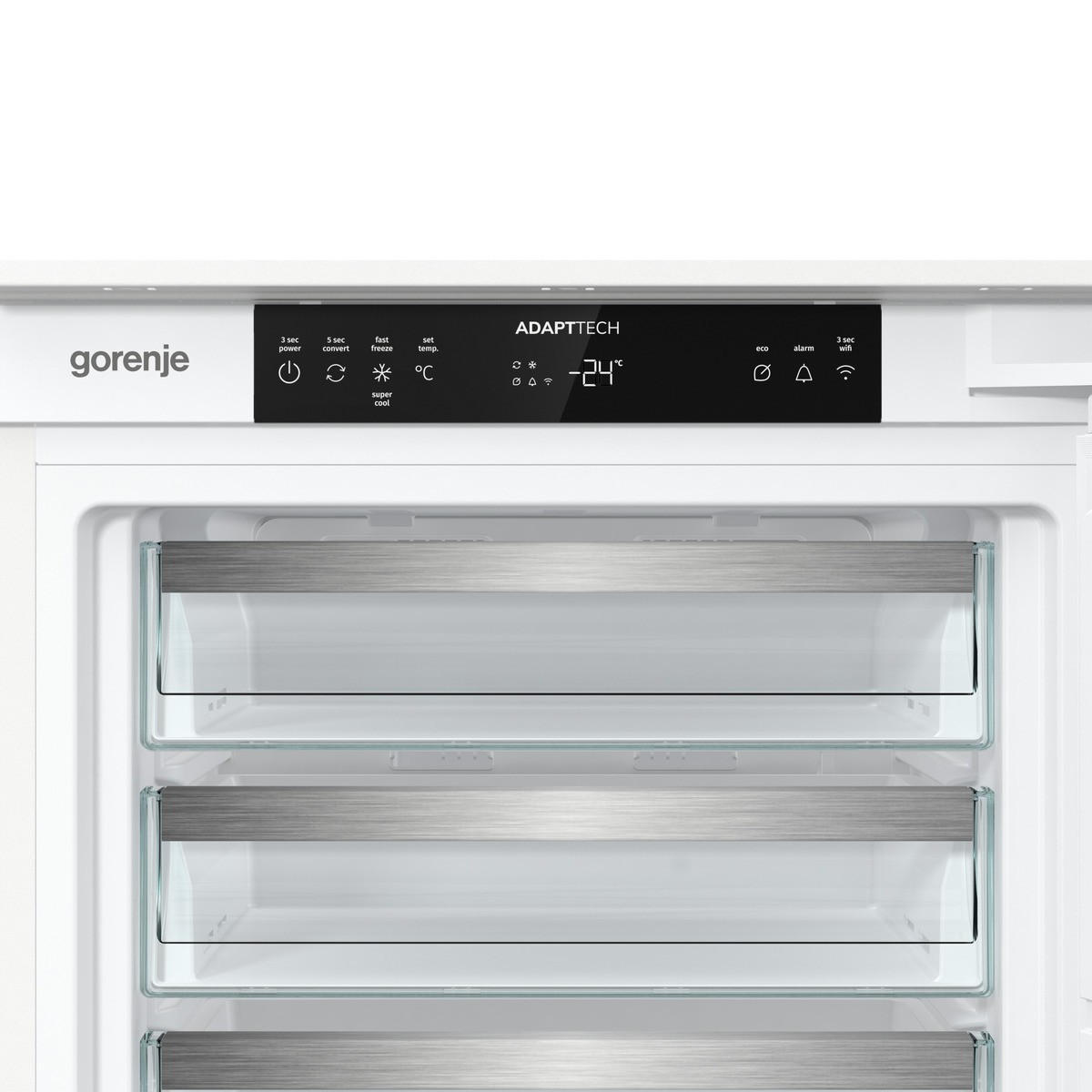 EINBAUGEFRIERSCHRANK FNCI508D61WFE  - Weiß, Trend, Metall (54/87,5/54,5cm) - Gorenje