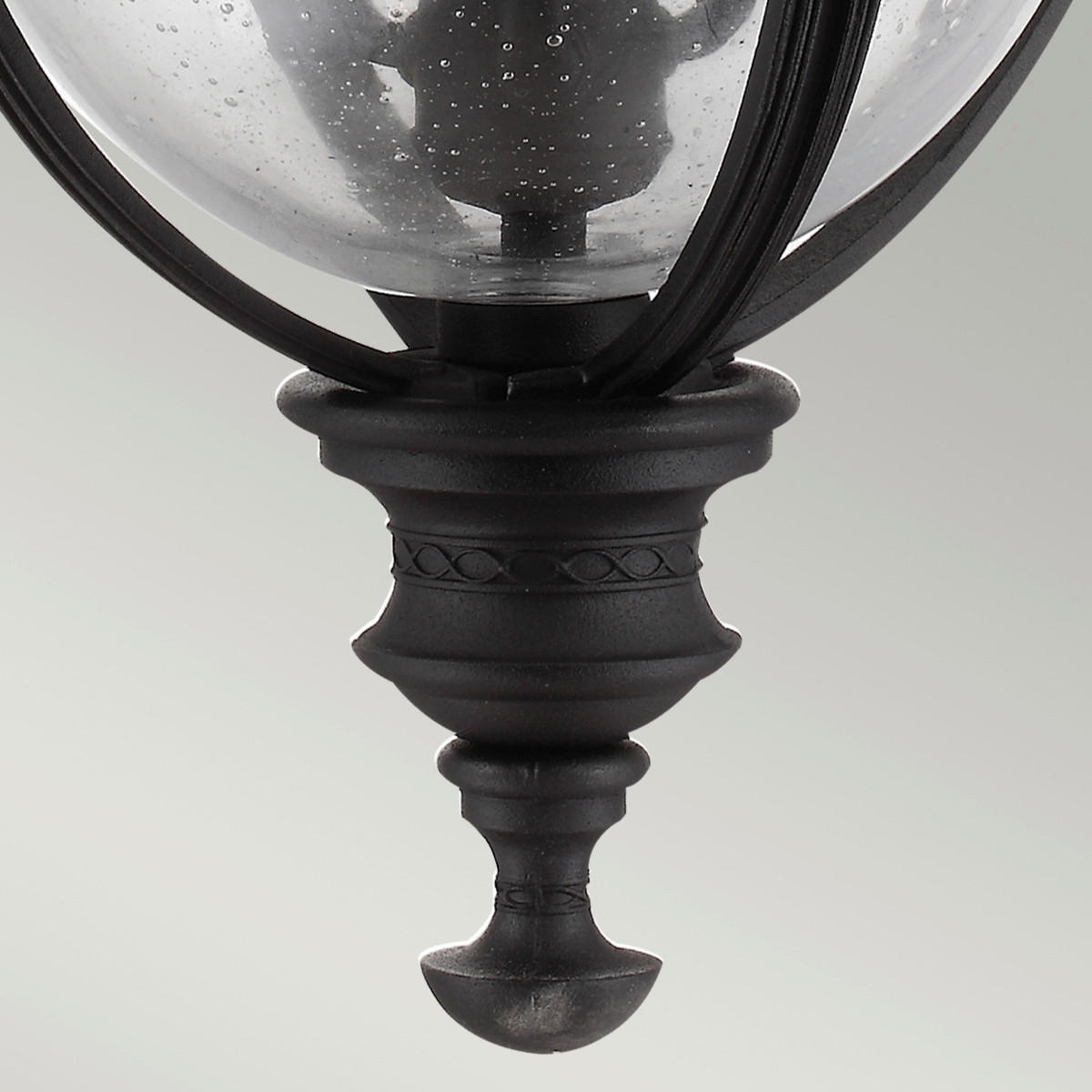 AUßENHÄNGELEUCHTE Elstead 26.7/68 cm   - Schwarz, Basics, Glas/Metall (26.7/68cm) - Elstead Lighting