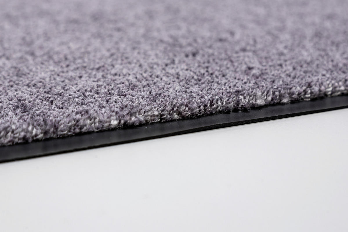 FUSSMATTE - Dunkelgrau, Konventionell, Textil (67/100cm) - Schöner Wohnen Teppi