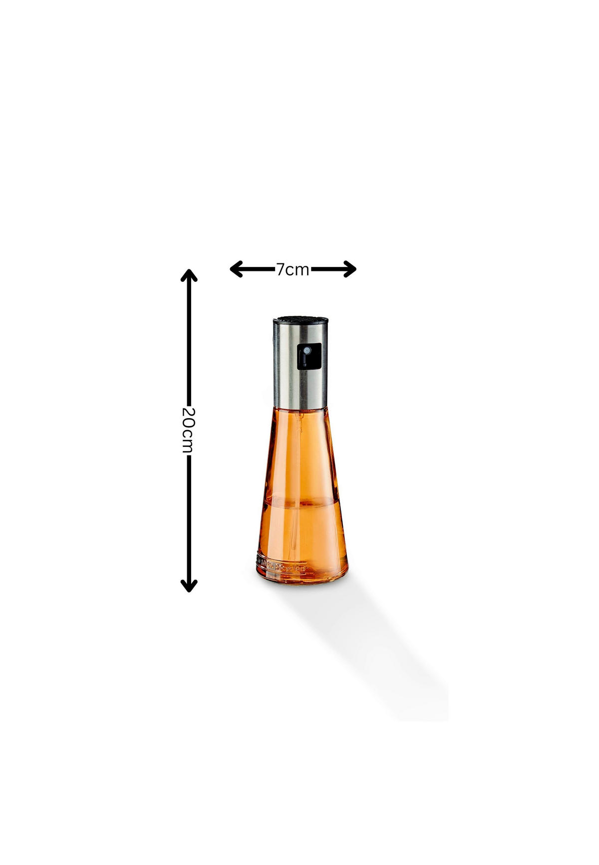 OLJEFLASKA - orange, Basics, glas (7/20cm) - FYNCH-HATTON