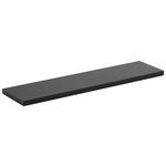 WANDBOARD in 60/1,8/15 cm Schwarz  - Schwarz, KONVENTIONELL, Holzwerkstoff (60/1,8/15cm) - Xora
