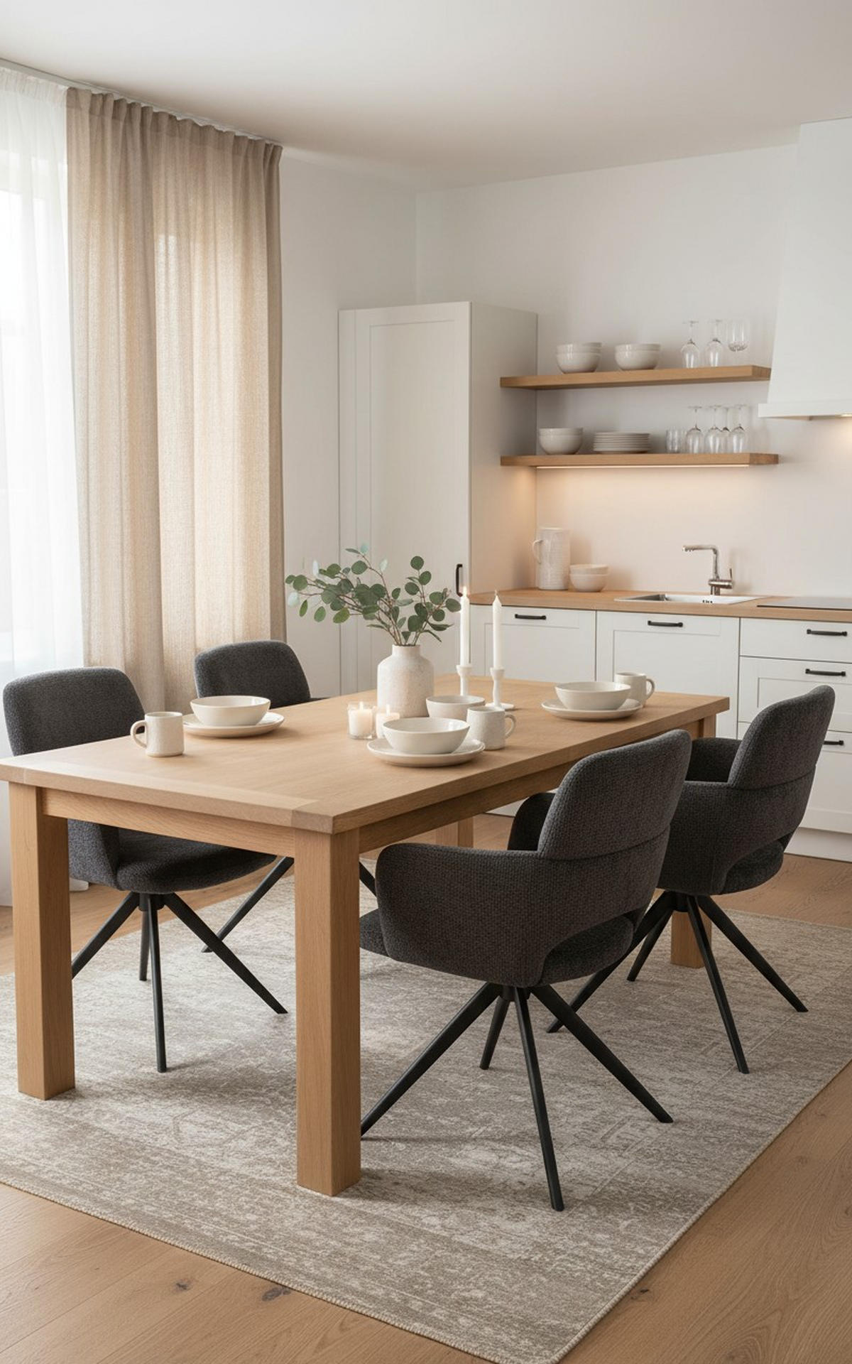 ARMLEHNSTUHL  Sitzfläche 360° drehbar Mikrofaser  Grau  - Grau, MODERN, Textil/Metall (61/88/63cm) - Livetastic