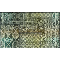 FLACHWEBETEPPICH 75/120 cm Aztec Nomad Beige  - Beige, Design, Kunststoff/Textil (75/120cm) - wash+dry