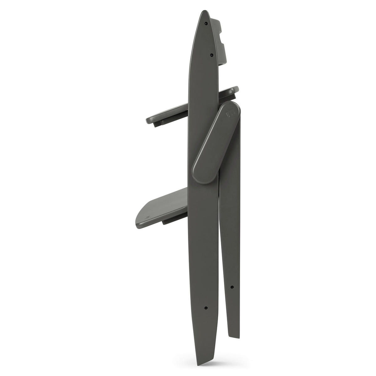 HRANILICA  Yippy Plain  - tamnosiva, Osnovno, drvo (46/51/76,5cm) - moji