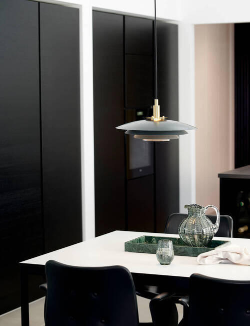 HÄNGELEUCHTE Bretagne 38/18,8 cm   - Anthrazit, Design, Metall (38/18,8cm) - Nordlux
