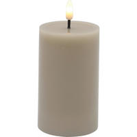 Lumânare Led 7,5/12,5 cm  - nisipiu, Lifestyle, plastic/parafină (7,5/12,5cm) - Ambia Home