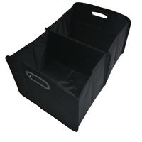AUFBEWAHRUNGSBOX  - Schwarz, KONVENTIONELL, Kunststoff/Textil (50/27,5/32cm)