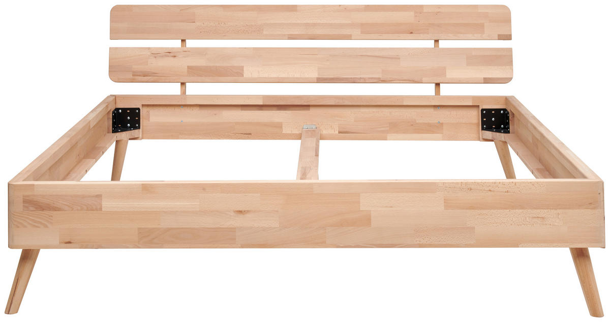 KREVET   180/200 cm   jezgra bukve  - jezgra bukve, Natur, drvo (180/200cm) - MID.YOU