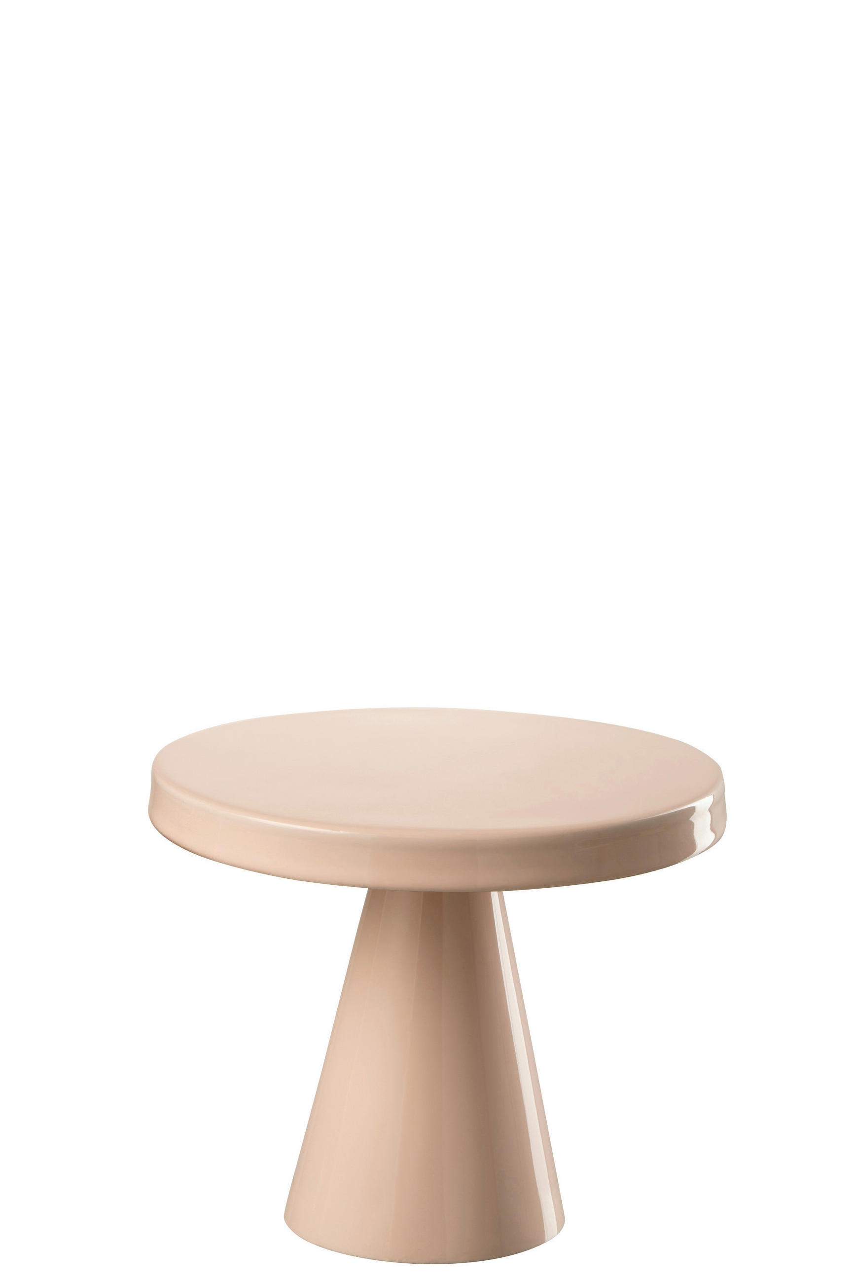 TORTENPLATTE 21/21/14 cm   - Rosa, Basics, Metall (21/21/14cm) - Ambia Home
