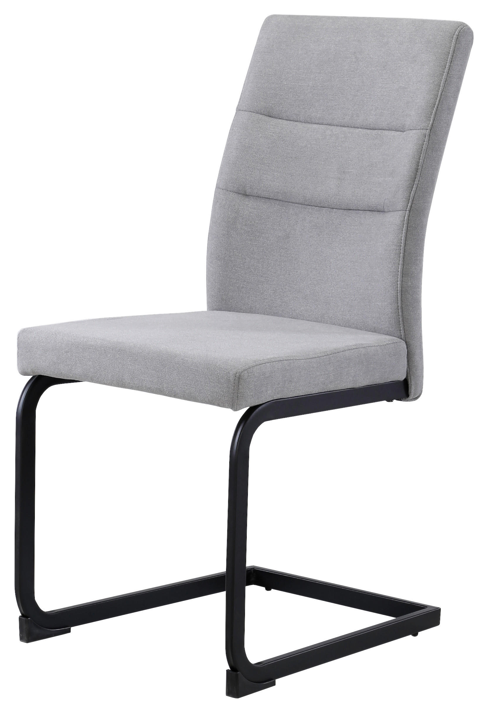 STOLIČKA, 45/95/58 cm - čierna/sivá, Modern, kov/drevo (45/95/58cm) - Cantus