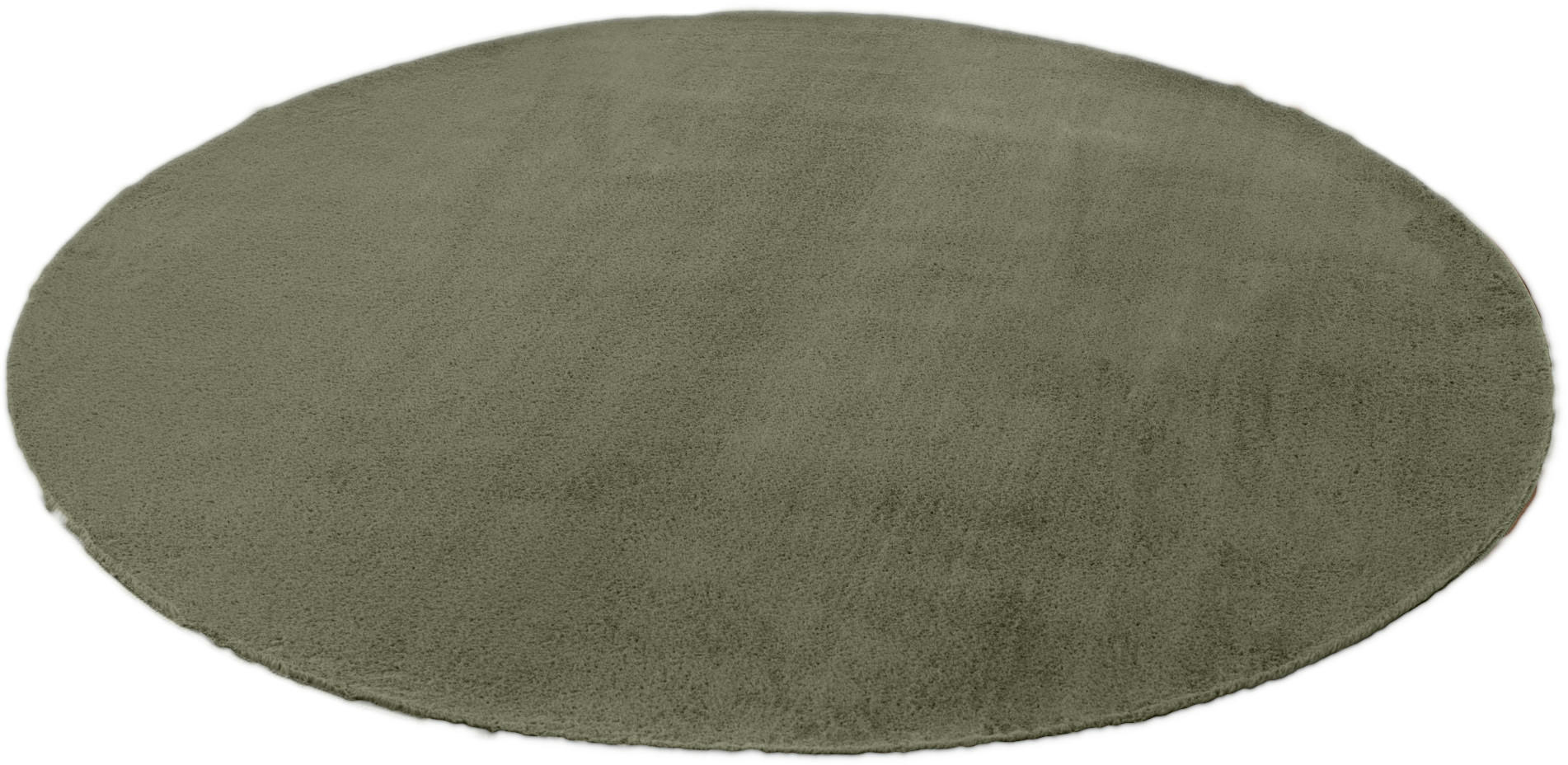 WEBTEPPICH 80 cm Joy Olivgrün  - Olivgrün, Design, Textil (80cm)