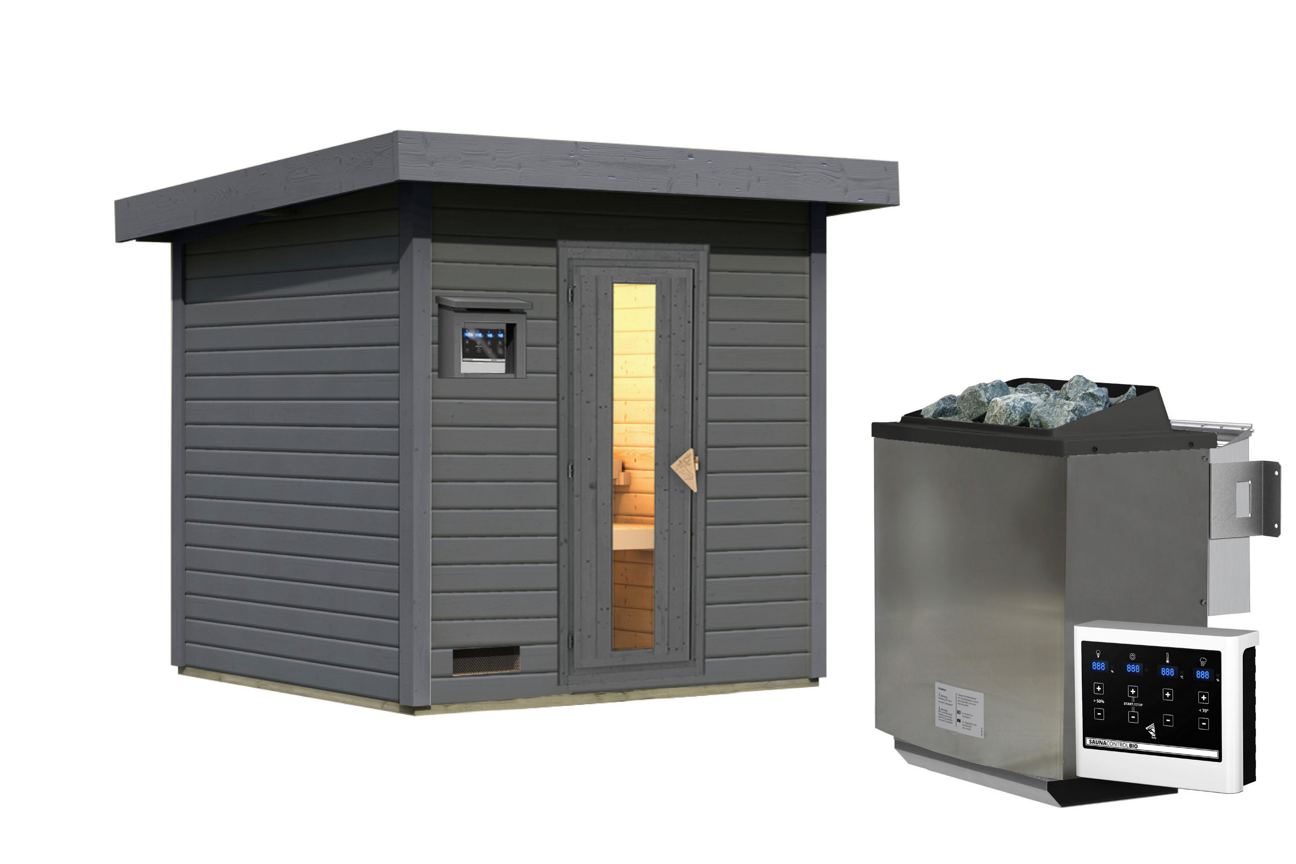 Saunahaus Bente 2 196/212/196 cm