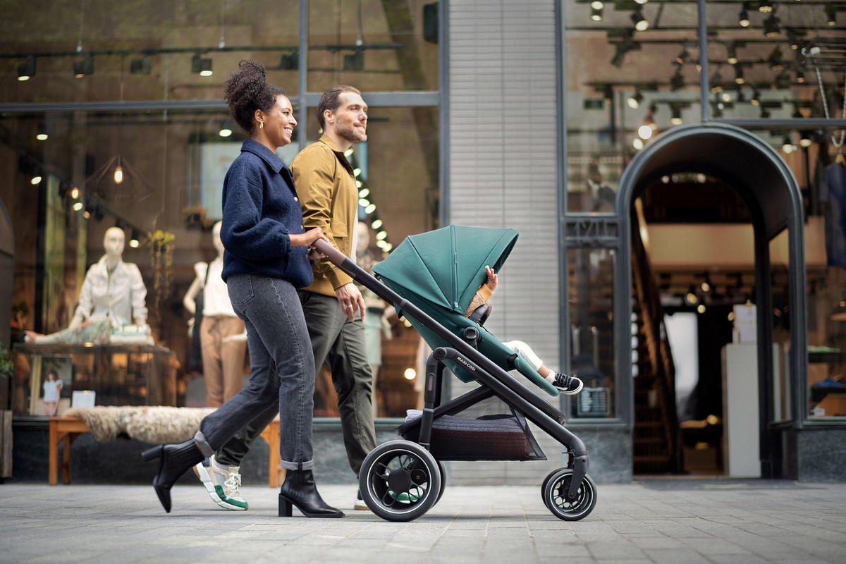 DEČJA KOLICA - SET  Plaza+  - crna, Osnovno (60/110/99,5cm) - Maxi-Cosi