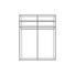 SCHWEBETÜRENSCHRANK 2-türig Wildeiche massiv Eichefarben, Weiß - Eichefarben/Weiß, Design, Glas/Holz (240/223/68cm) - Novel SCHWEBETÜRENSCHRANK 2-türig Wildeiche massiv Eichefarben, Weiß - Eichefarben/Weiß, Design, Glas/Holz (240/223/68cm) - Novel