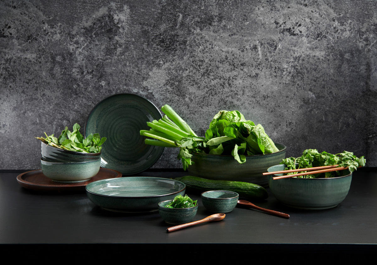 SCHALE   - Grün, Basics, Keramik (14,5/6cm) - ASA