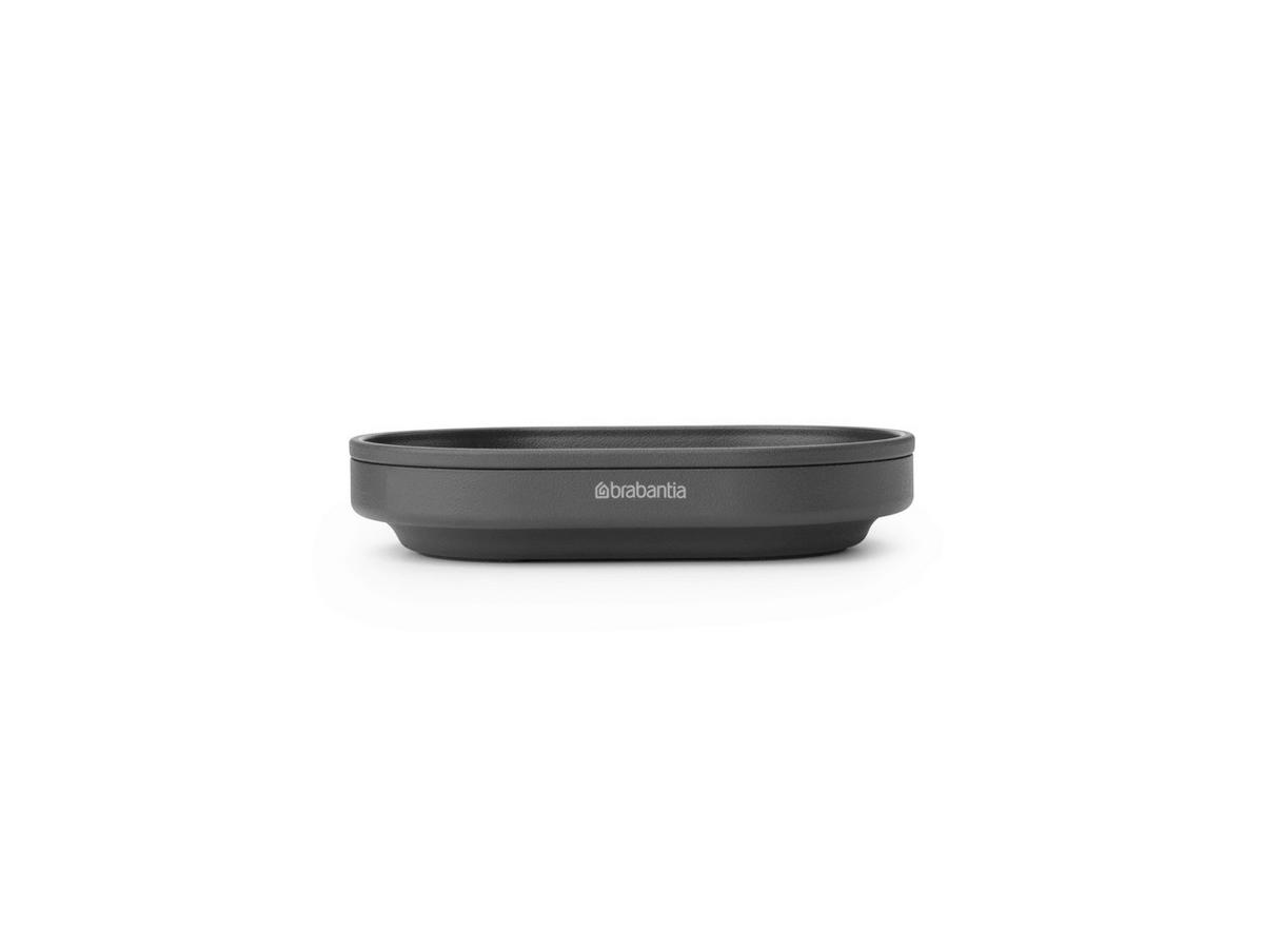 POSUDA ZA SAPUN  siva  metal  MINDSET  - siva, Basics, metal (12.1/2.4/8.1cm) - Brabantia