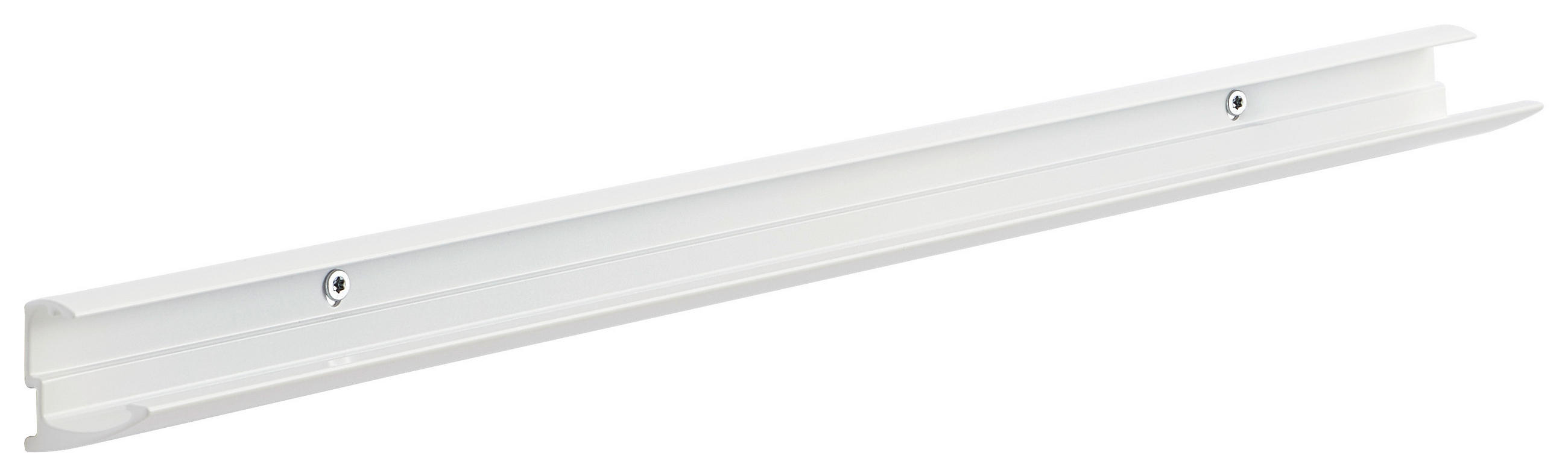 NÁSTENNÝ PROFIL - biela, Konventionell, kov (60/4/4cm) - Xora