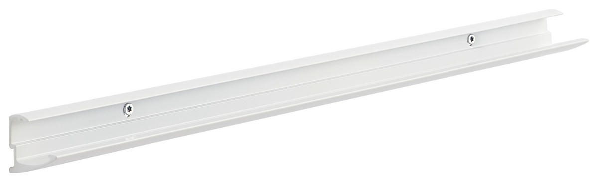 NÁSTĚNNÝ PROFIL - bílá, Konvenční, kov (60/4/4cm) - Xora