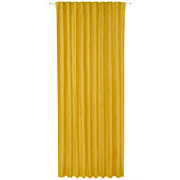KONČANA ZAVESA  neprosojno   140/245 cm  - rumena, Konvencionalno, tekstil (140/245cm) - Esposa