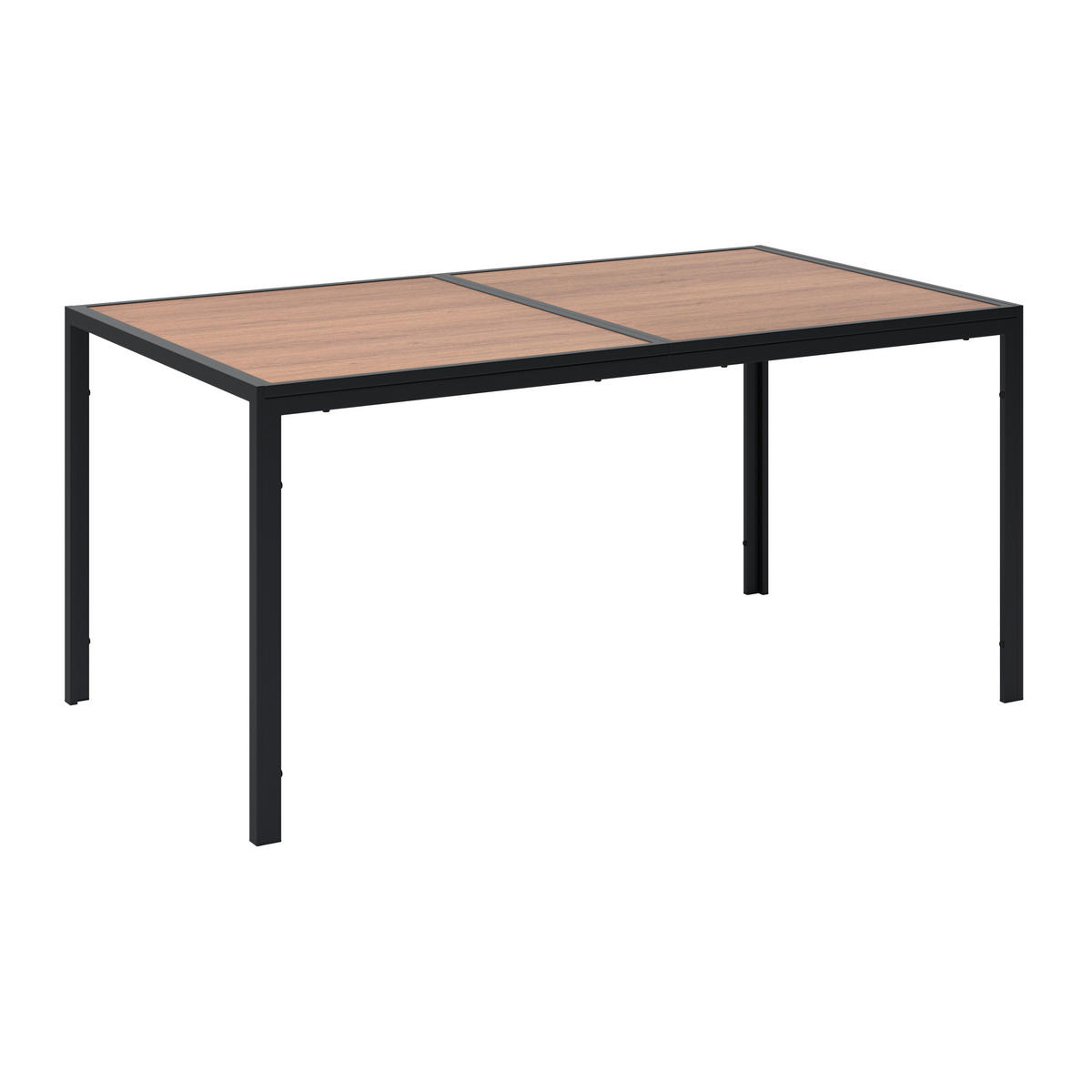 GARTENSET Webstoff Eisen  - Dunkelgrau/Naturfarben, MODERN, Kunststoff/Textil (59,5/160/50/90/82/75cm) - Ambia Garden